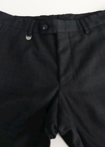 Pierre Cardin marka erkek siyah kumaş  pantolon - Görsel 9