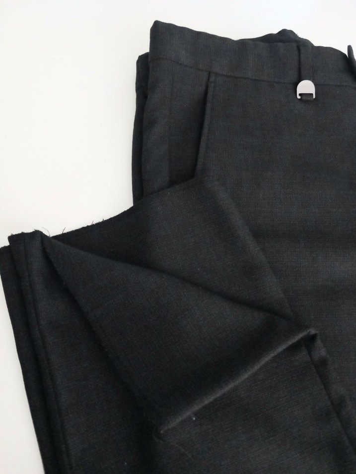 Pierre Cardin marka erkek siyah kumaş  pantolon - Görsel 2