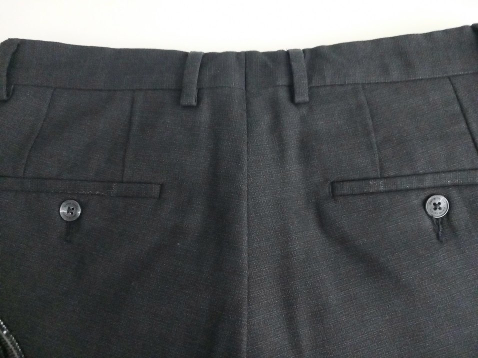 Pierre Cardin marka erkek siyah kumaş  pantolon - Görsel 4