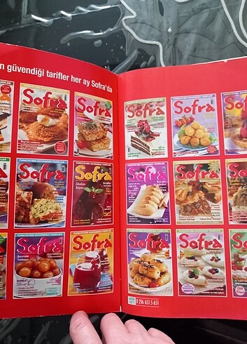  Sofra özel yemek kitabı 
