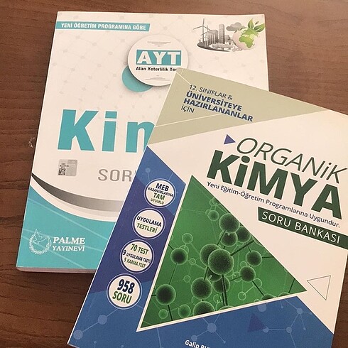 PALME AYT KİMYA + organik kimya ????