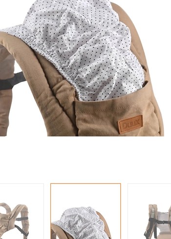 Duux Hipstar Bej Bebek Kangurusu - Görsel 3