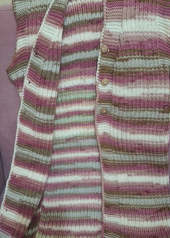 ebruli bayan yeleği - Görsel 2