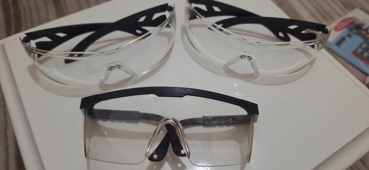 Şeffaf iş koruma gözlüğü - Görsel 3