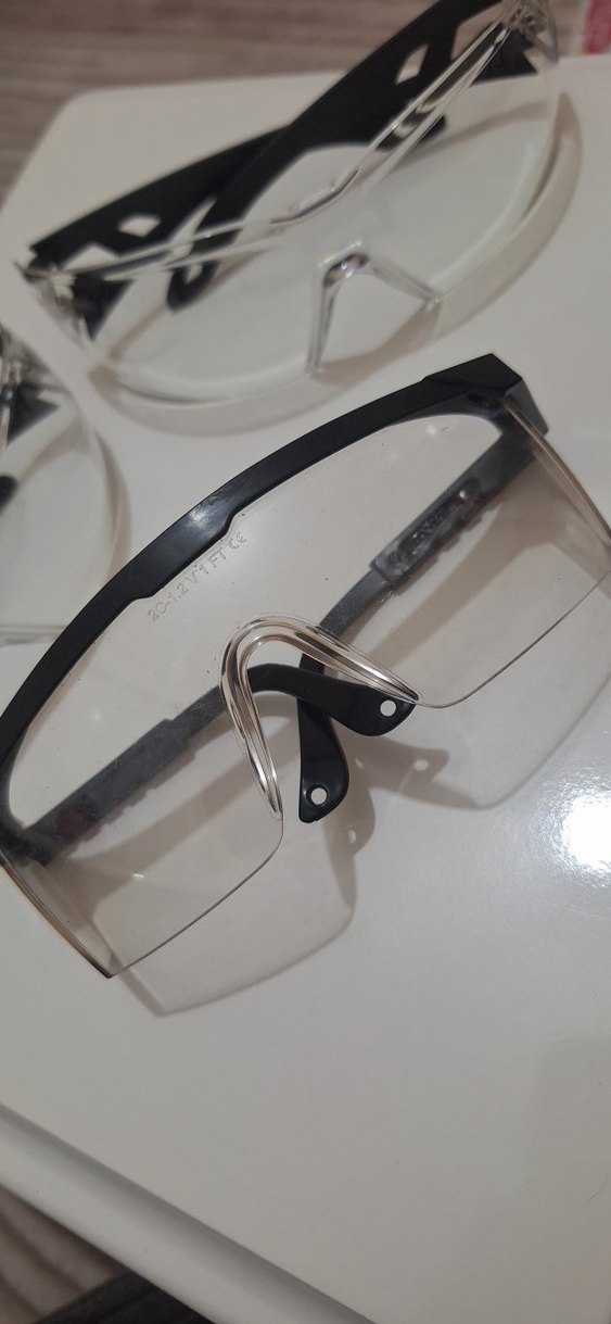 Şeffaf iş koruma gözlüğü - Görsel 5