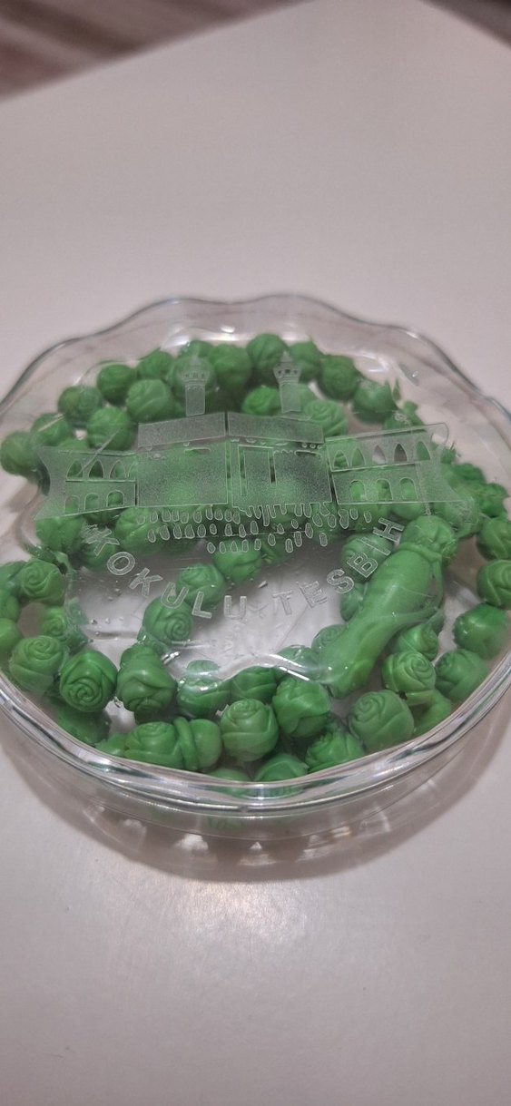 Yeşil kokulu tespih - Görsel 3