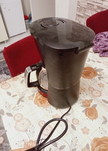 Kırmızı Hotpoint Kahve Makinesi - Görsel 3