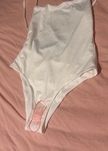 Beyaz Les Benjamins İnce Askılı Mayo - Görsel 4