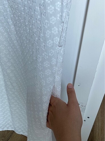 Beyaz elbise - Görsel 8