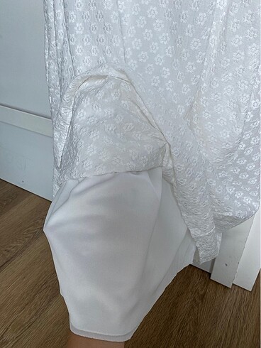 Beyaz elbise - Görsel 9