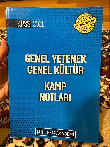 Genel kültür genel yetenek kamp notları