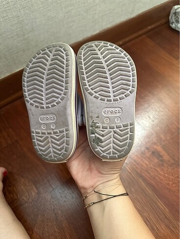 22 Beden mor Renk Crocs terlik