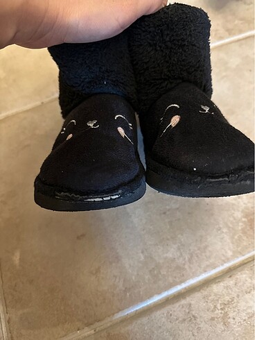 26 Beden H&m içi kürklü bot