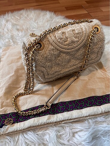 Tory Burch Tory burch özel seri yün omuz çantası