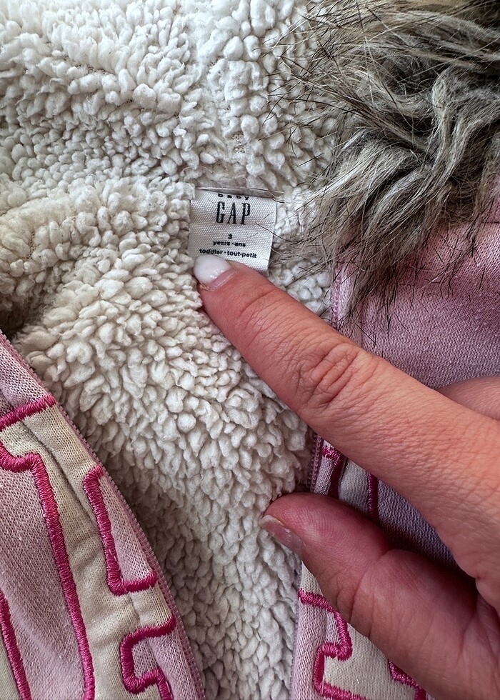 Gap ici yün ceket - Görsel 2