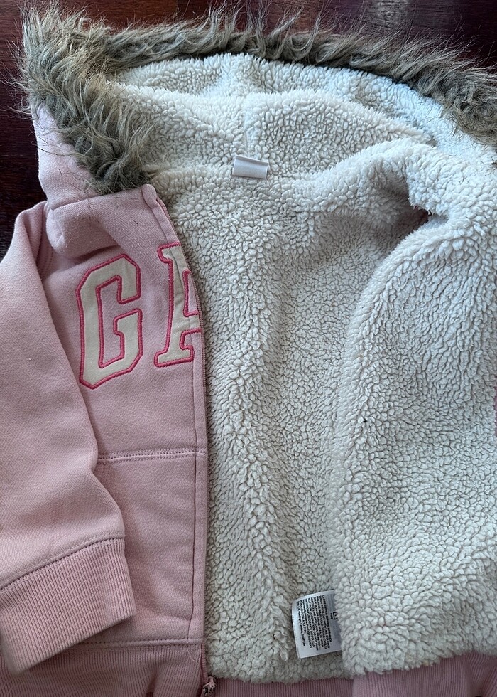 Gap ici yün ceket - Görsel 3