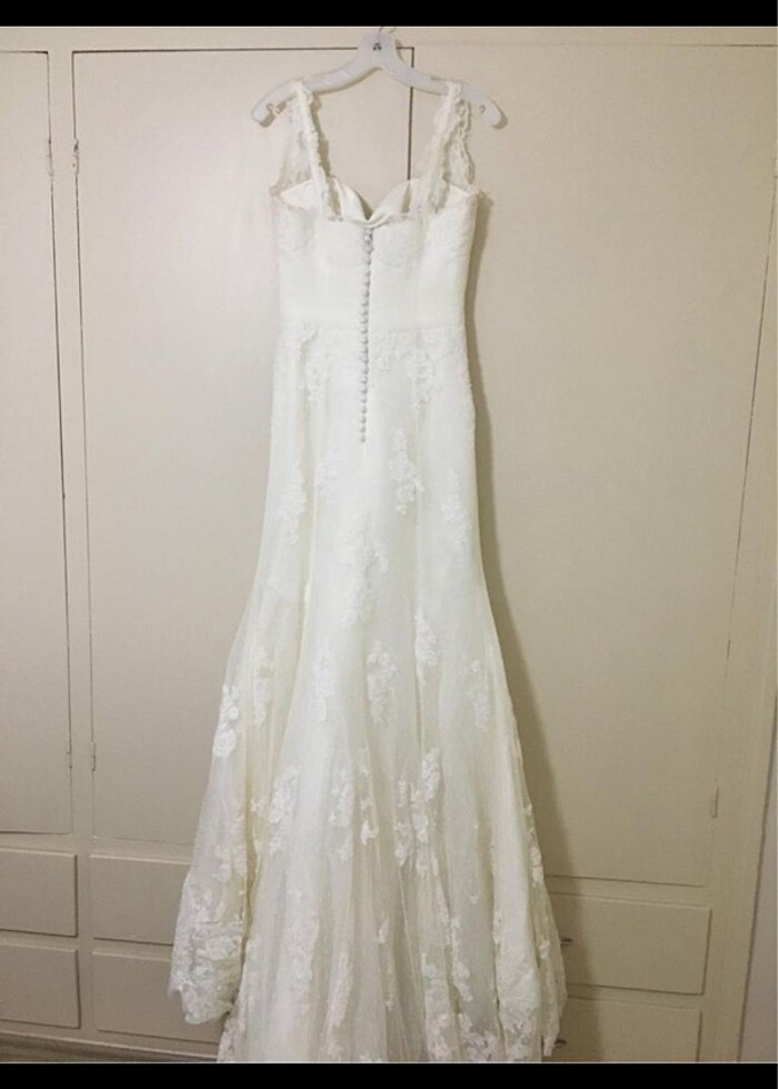 Drapeli gelinlik - Görsel 2