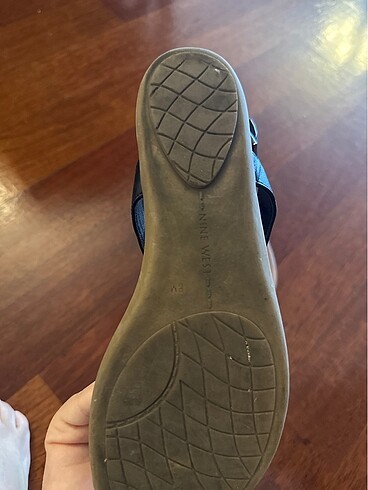 39 Beden siyah Renk Nine west sandalet
