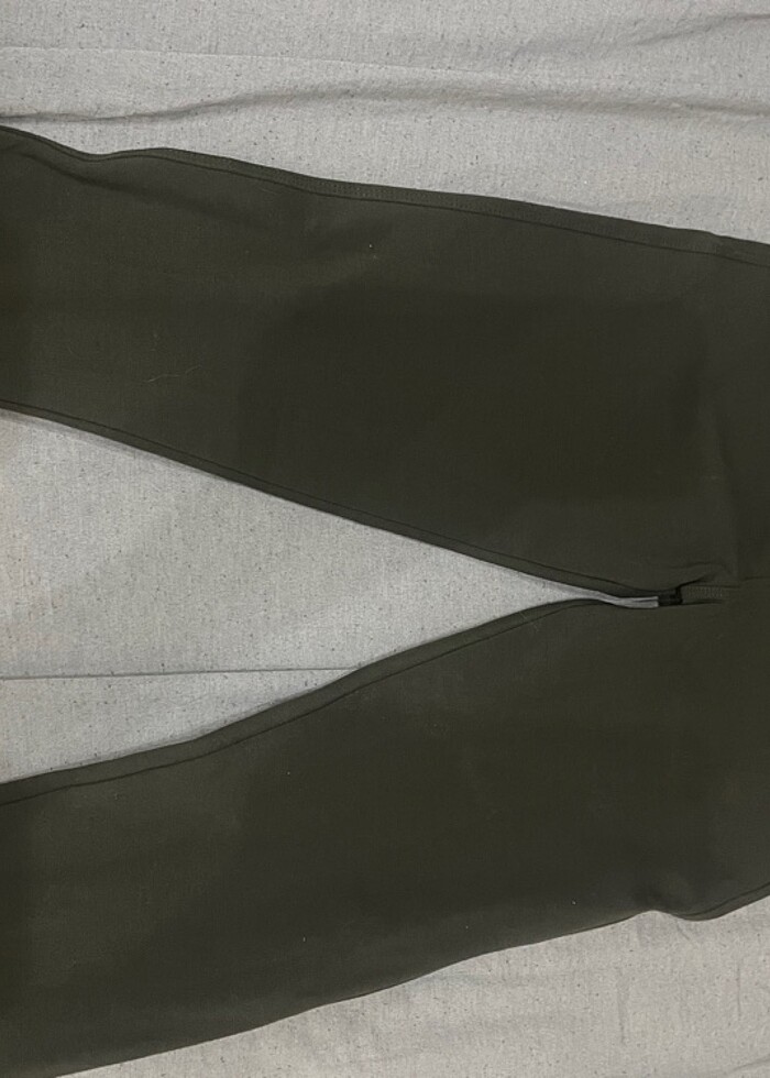 Haki Tayt Pantolon - Görsel 5