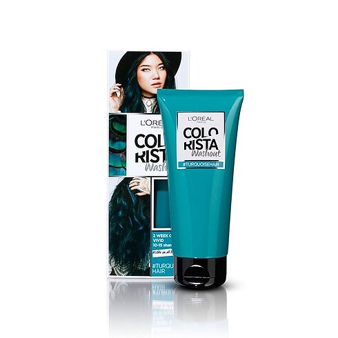Loreal Colorista Turkuaz Saç Boyası (Yarı Kalıcı) - Görsel 2