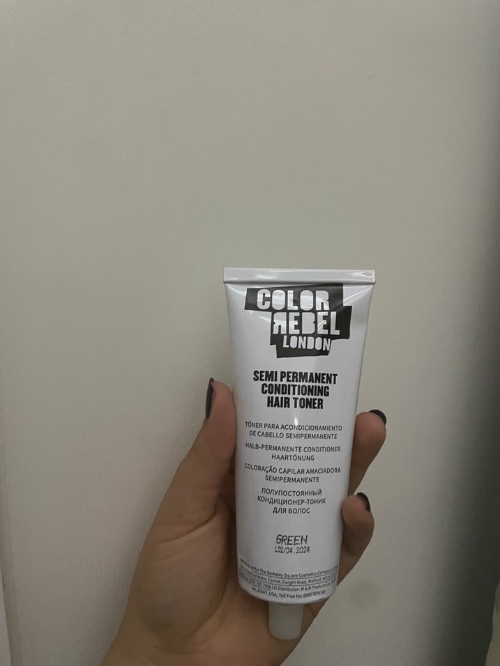 Color Rebel Yeşil Yarı Kalıcı Saç boyası - Görsel 2