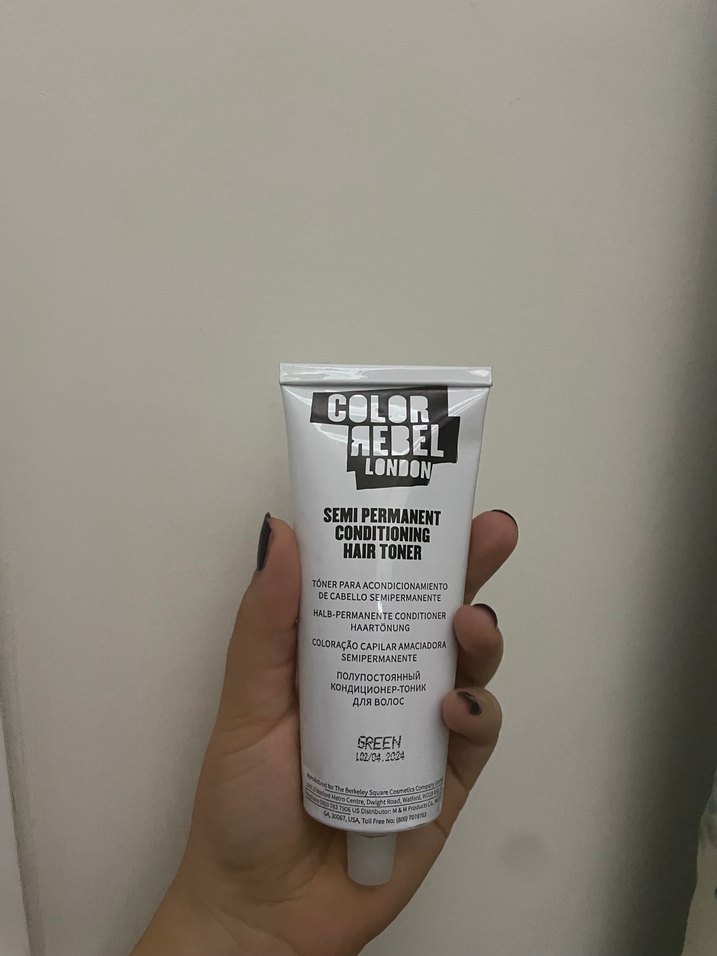 Color Rebel Yeşil Yarı Kalıcı Saç boyası - Görsel 3