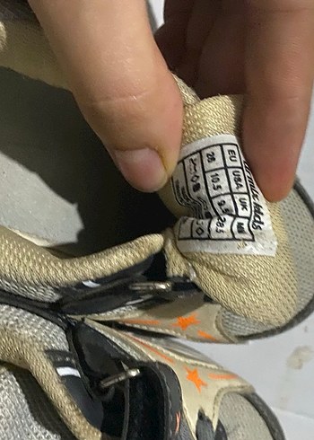 Amix Erkek Çocuk Gri Kahverengi Sneaker - Görsel 3