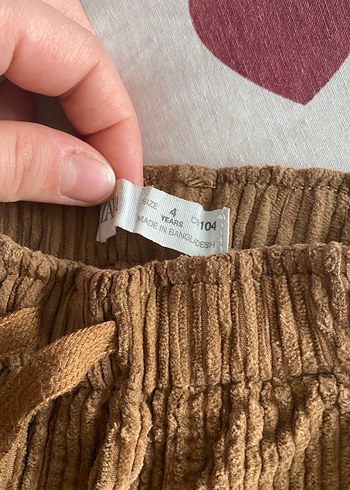 Kadife zara erkek çocuk pantolon - Görsel 4