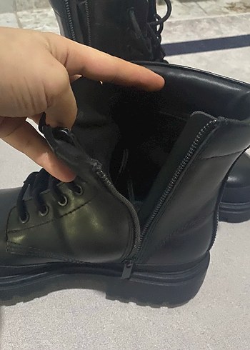 Siyah Bağcıklı Zara erkek bot - Görsel 4