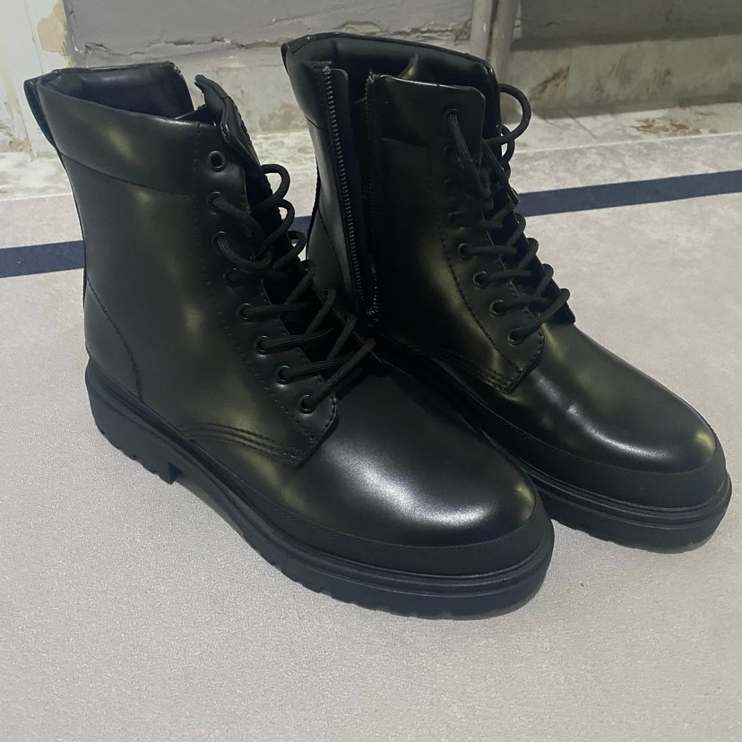 Siyah Bağcıklı Zara erkek bot - Görsel 2