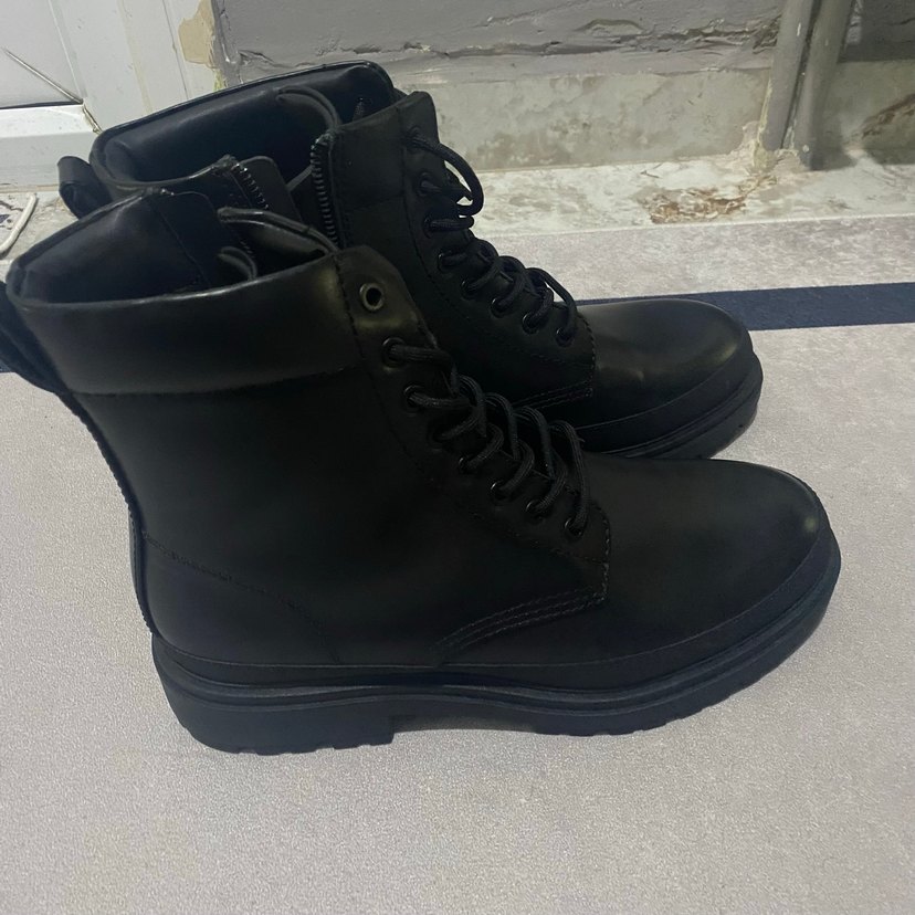 Siyah Bağcıklı Zara erkek bot - Görsel 5