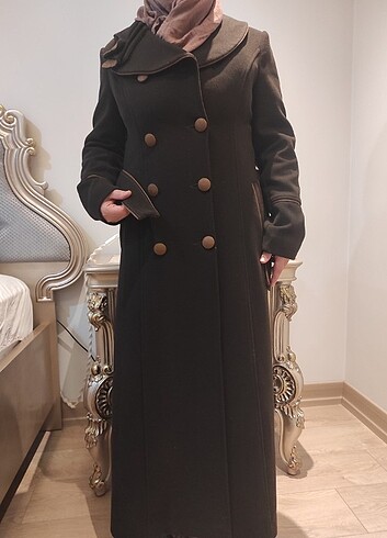 MKalın kaşe pardesü .  - Görsel 4