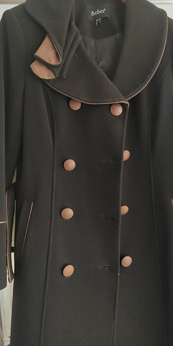 MKalın kaşe pardesü .  - Görsel 6