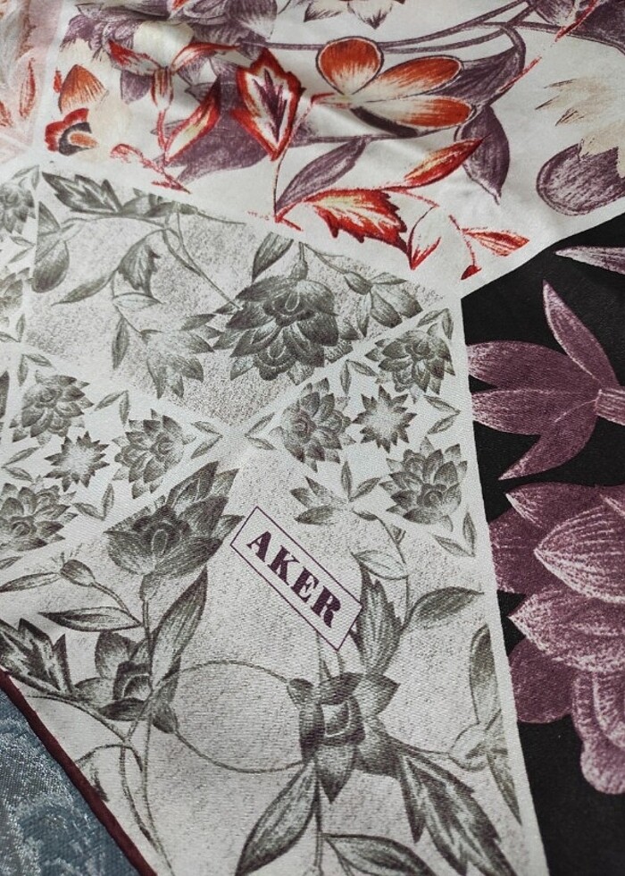 AKER İPEK EŞARP  - Görsel 4