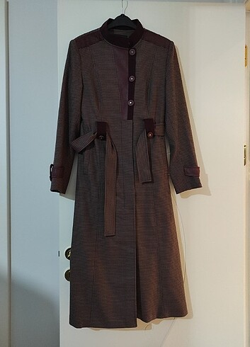 Peçem marka astarlı trençkot - Görsel 5