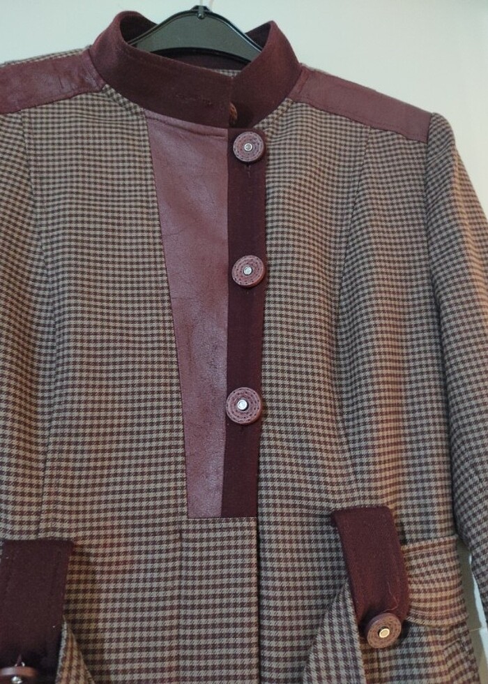 Peçem marka astarlı trençkot  - Görsel 3