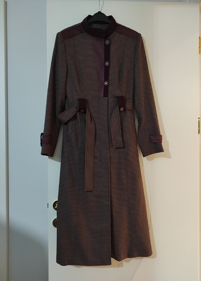 Peçem marka astarlı trençkot  - Görsel 5