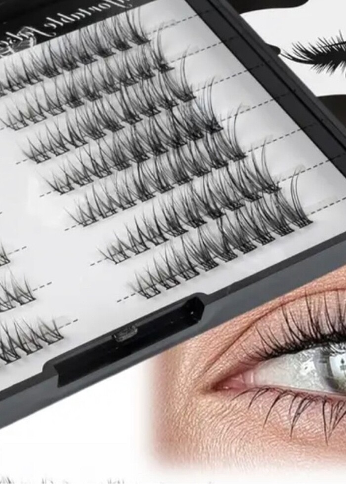 Takma ipek kirpik - Görsel 4