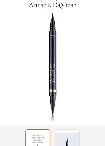 Beden Renk Estee Lauder Siyah Likit Eyeliner 01 Onyx