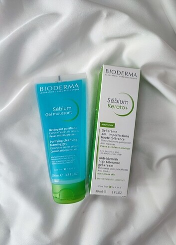 Bioderma Sebium Kerato Jel Krem + Sebium Foaming Jel