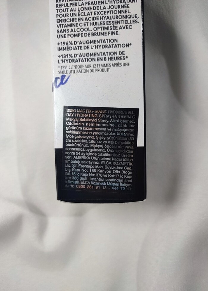 Mac FIX+ Magic Radiance Makyaj Sabitleyici Sprey 100 ml - Görsel 2