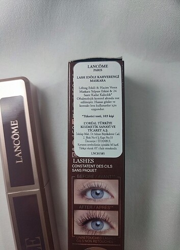 Beden Lancome Lash Idole Maskara 02 Kahverengi
