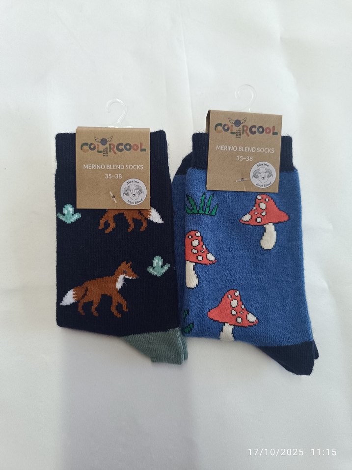 2 Çift Yün Çorap(35-38 Numara) - Görsel 3