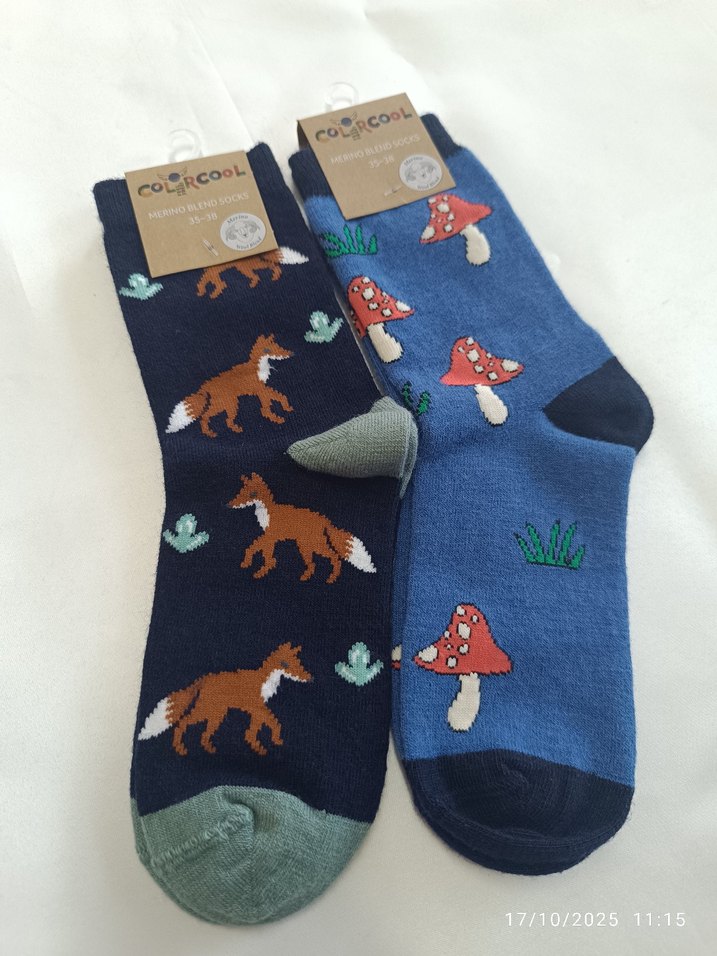 2 Çift Yün Çorap(35-38 Numara) - Görsel 2