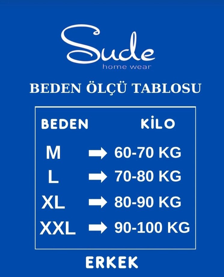 Uzun Kollu Mavi Erkek Pijama Takımı - Görsel 4