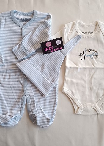 Yenidoğan Erkek Bebek Seti - Görsel 2