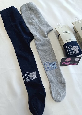 0-6 Ay Erkek Bebek Külotlu Çorap - Görsel 2