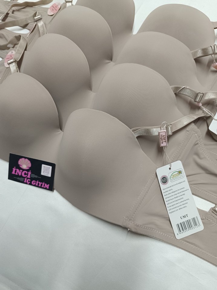 Desteksiz, Balenli C Cup Sütyen  - Görsel 2