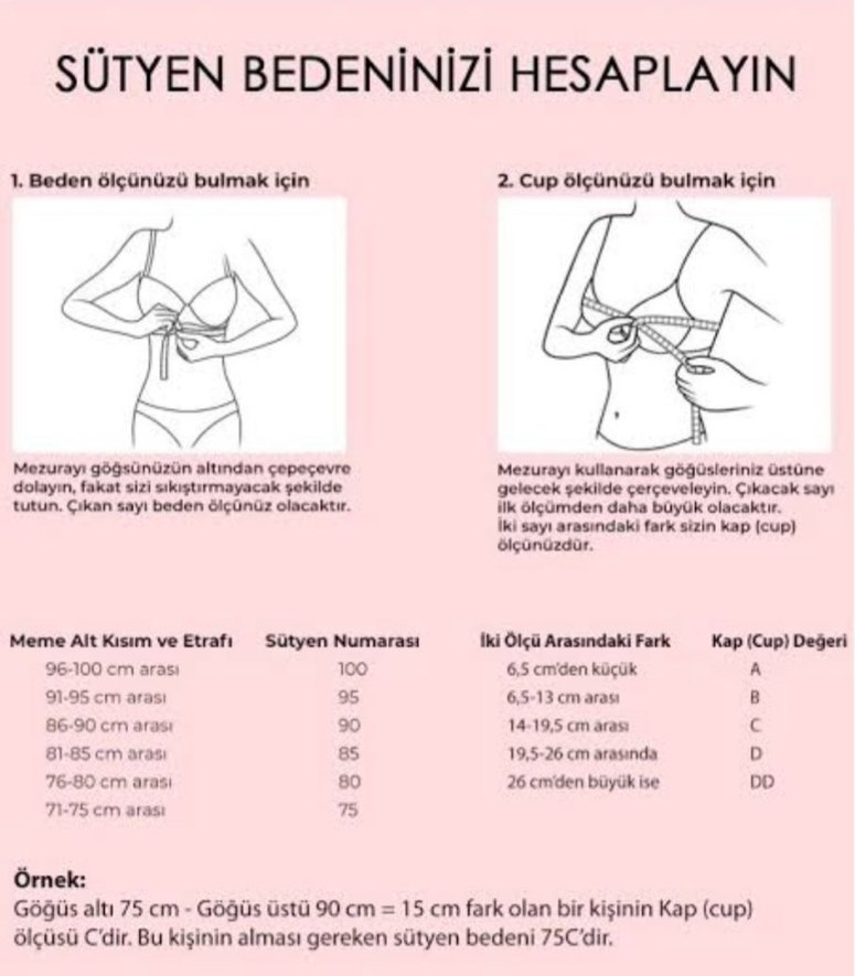 Desteksiz, Balenli C Cup Sütyen  - Görsel 5