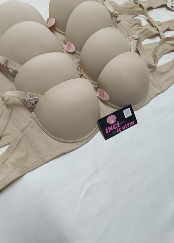 lDestekli, Balenli Straplez Sütyen - Görsel 3